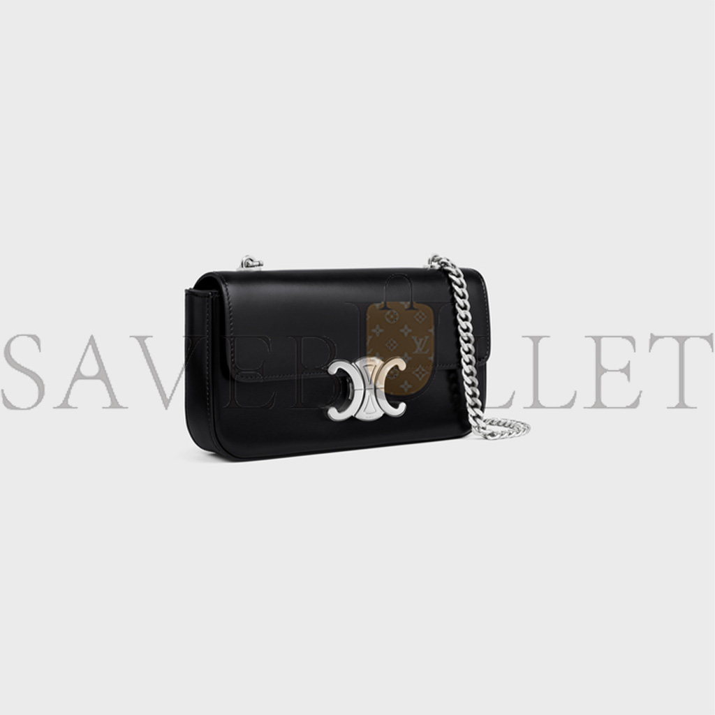 Ce**e chain shoulder bag claude in shiny calfskin 115203bf4.38si (20.5*11.5*4cm)